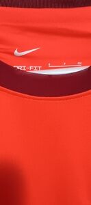 Nike Red Dri-FIT Athletic  Soccer Jersey England Smaal Brand New In A Bag.